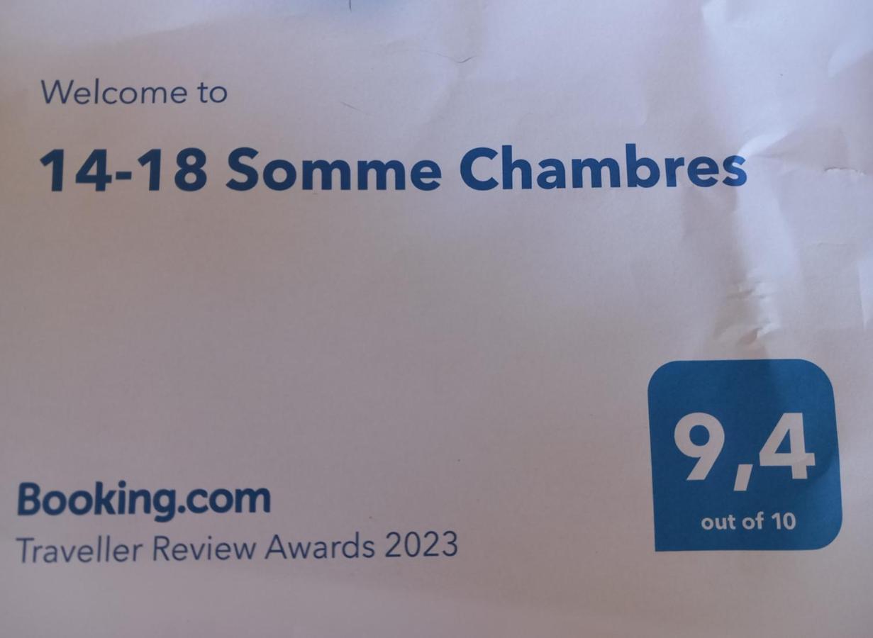 14-18 Somme Chambres Beaucourt-sur-l'Ancre Eksteriør billede